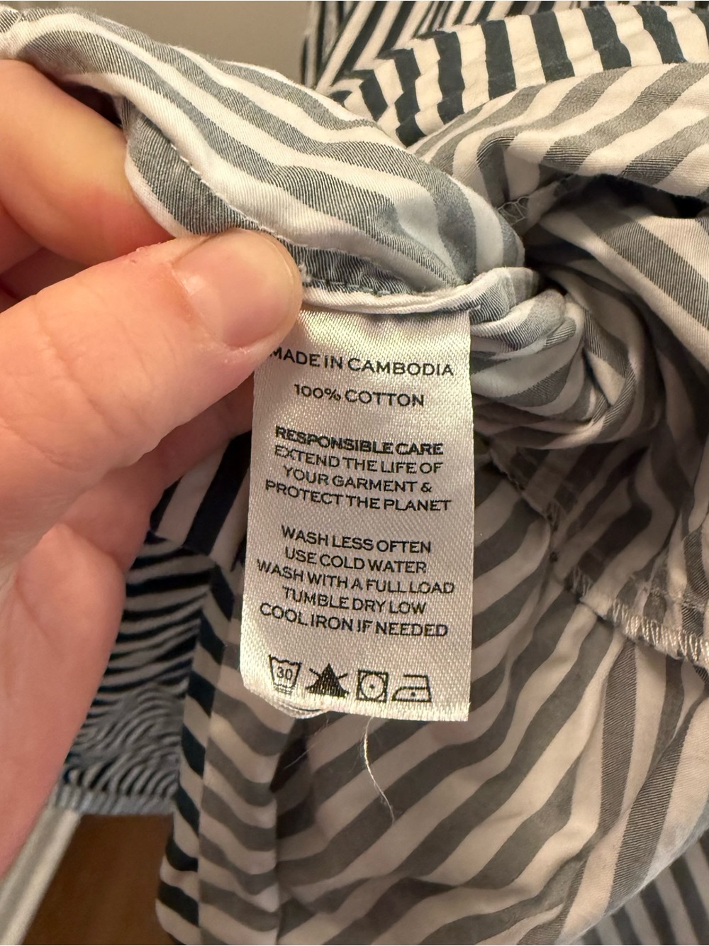 EUC Hill House Home The Ellie Nap Dress in Green Stripe | Small | SOLD OUT - Picture 12 of 13